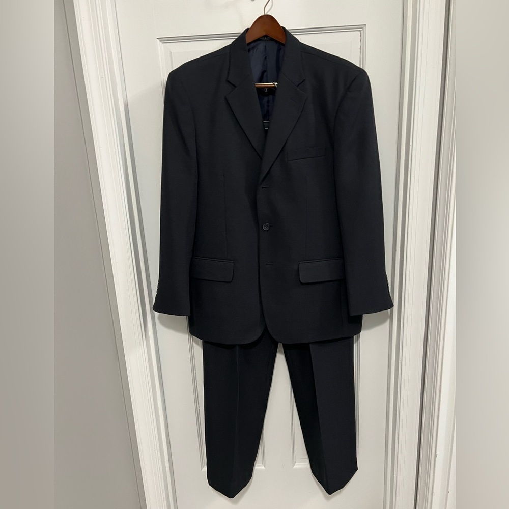 Bernardo Classic Navy Blue Men's Suit